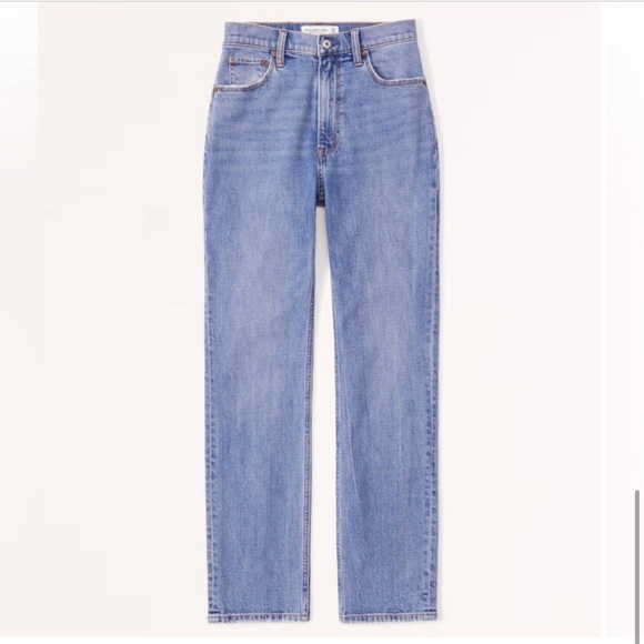 Abercrombie & Fitch Denim - Abercrombie & Fitch Ultra High Rise Ankle Straight Leg Classic Jeans, size 27/4